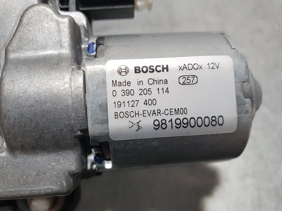 Motor Limpia Trasero Para Ds 4 Ii