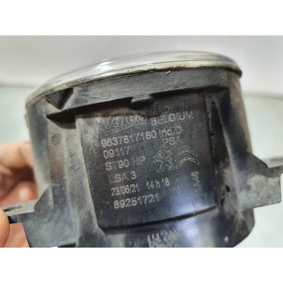 Faro Antiniebla Derecho Para Opel Combo Life