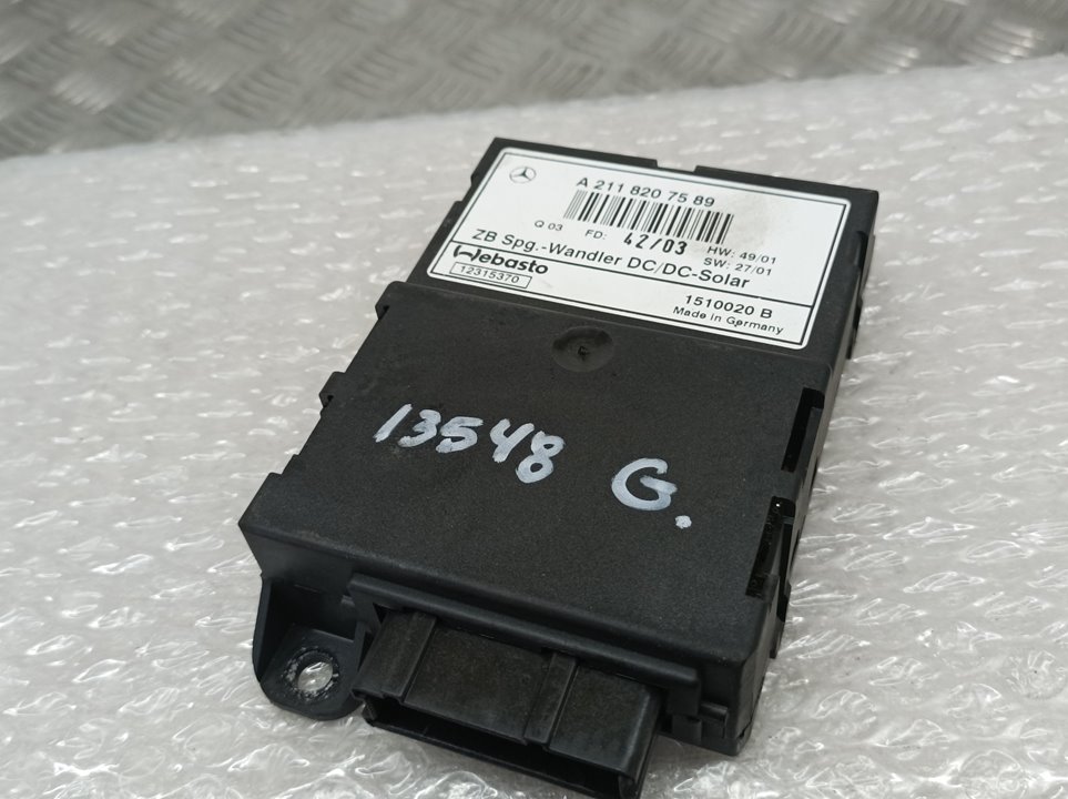 Modulo Electronico Para Mercedes Clase E Berlina