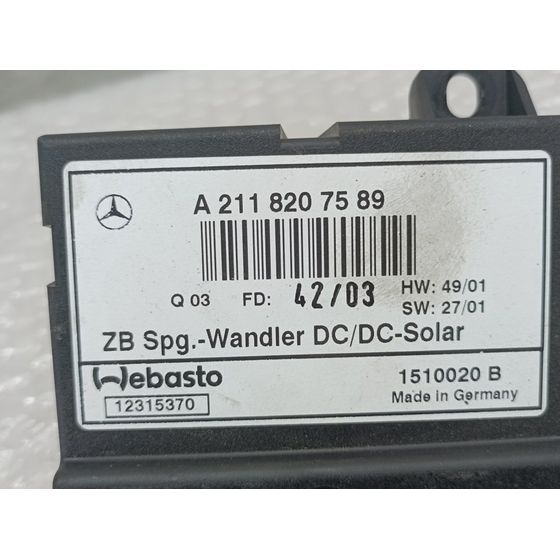 Modulo Electronico Para Mercedes Clase E  Berlina