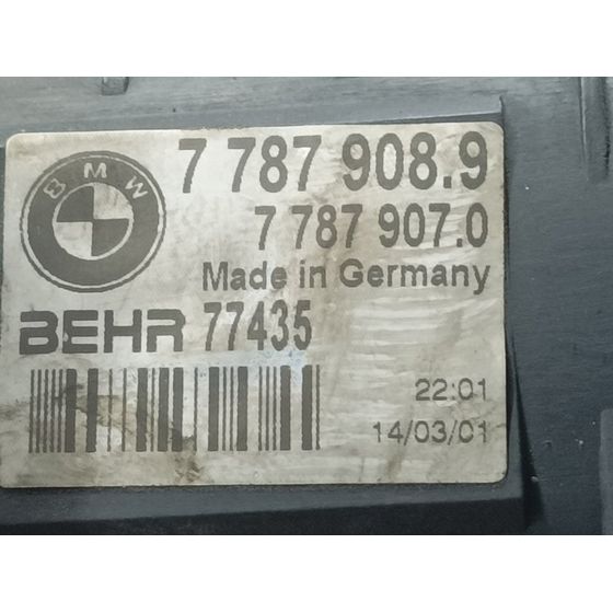 Radiador Agua Para Bmw Serie 5 Berlina