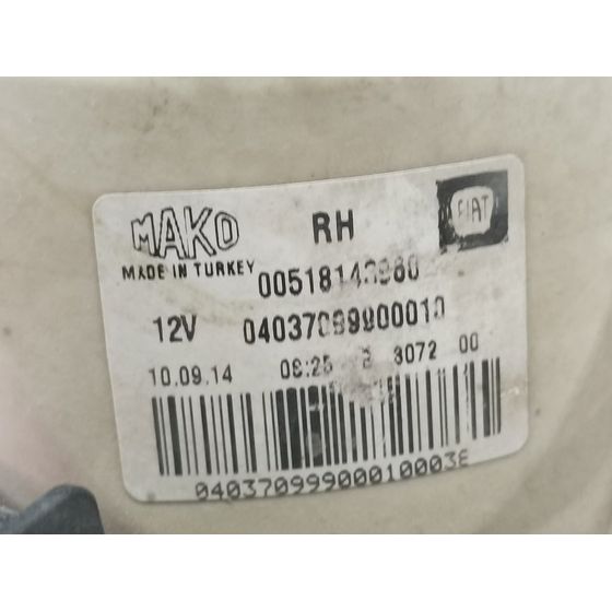 Faro Antiniebla Derecho Para Fiat Doblo