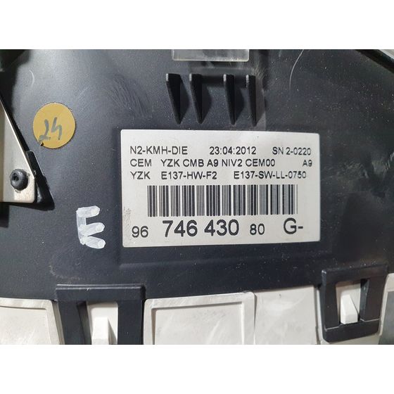 Cuadro Instrumentos Para Peugeot 208