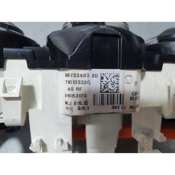 Mando Calefaccion / Aire Acondicionado Para Peugeot 208