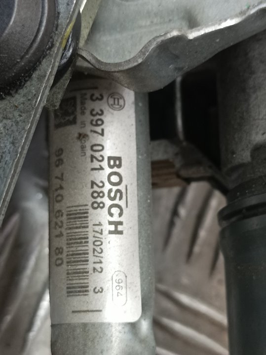 Motor Limpia Delantero Para Peugeot 3008