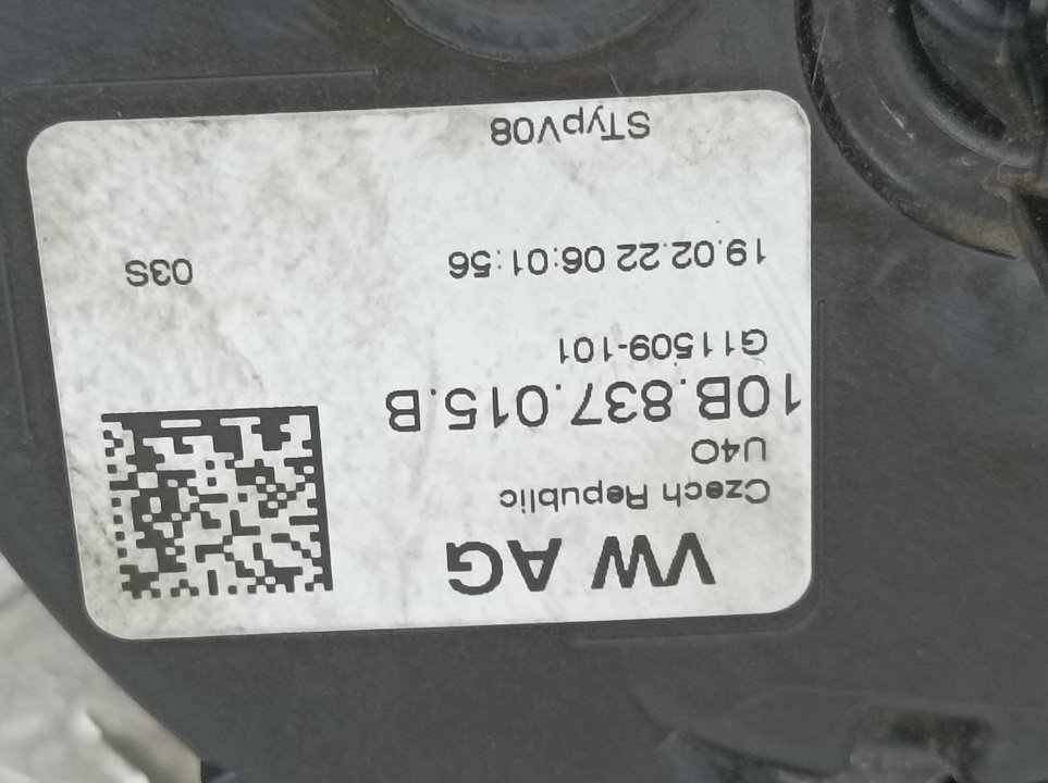 Cerradura Puerta Delantera Izquierda  Para Skoda Scala