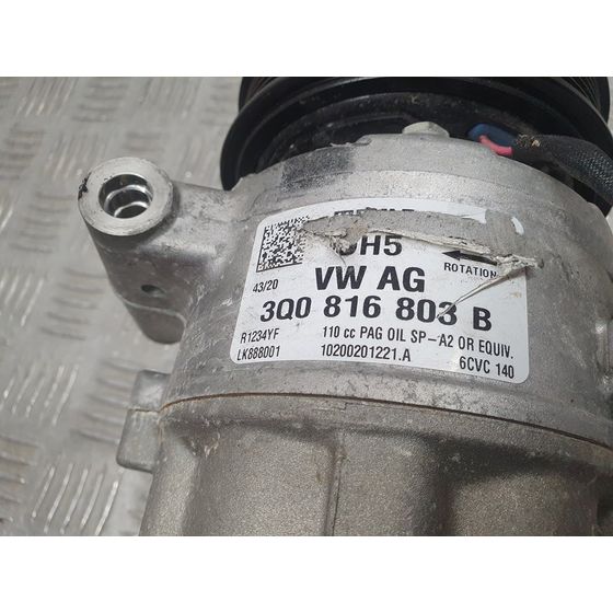 Compresor Aire Acondicionado Para Seat Leon