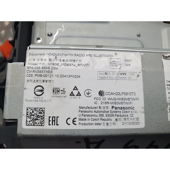 Sistema Navegacion Gps para Seat Leon (Kl1)