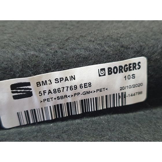 Bandeja Trasera Para Seat Leon