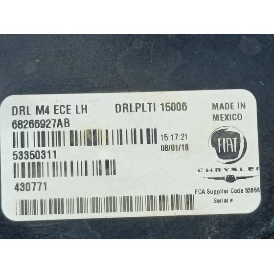 Piloto Delantero Izquierdo Para Jeep Compass Ii