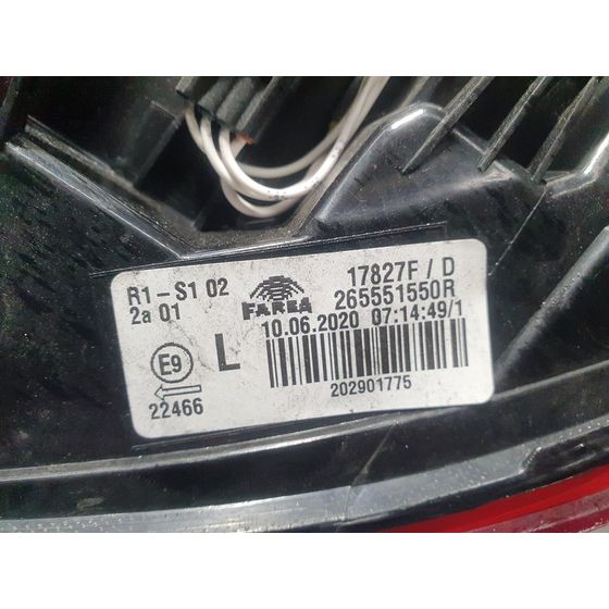 Piloto Trasero Izquierdo Para Renault Clio V