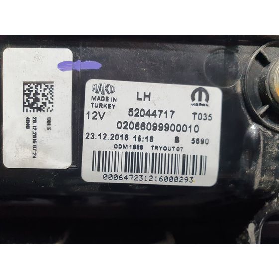 Piloto Trasero Izquierdo Para Fiat Doblo Ii Cargo