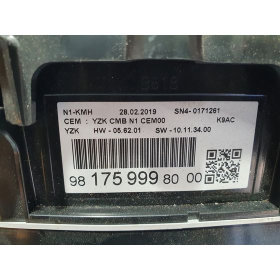 Cuadro Instrumentos Para Citroen Berlingo