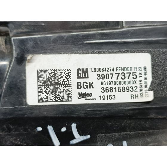 Piloto Trasero Derecho Para Opel Astra K Sports Tourer