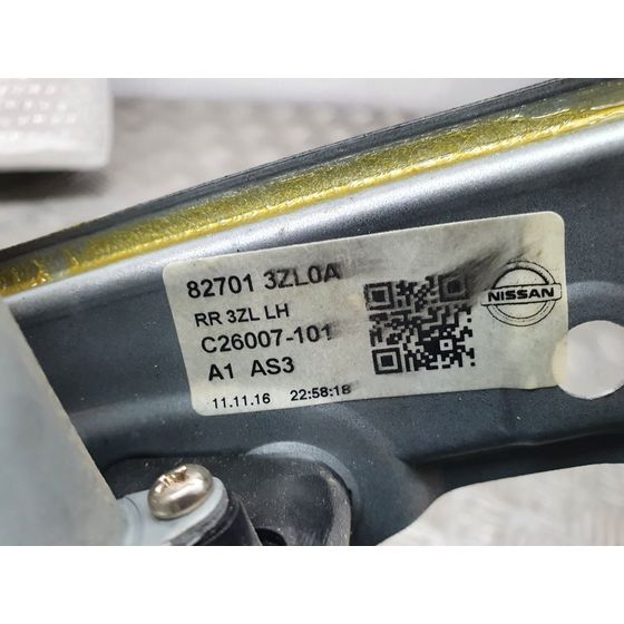 Elevalunas Trasero Izquierdo Para Nissan Pulsar