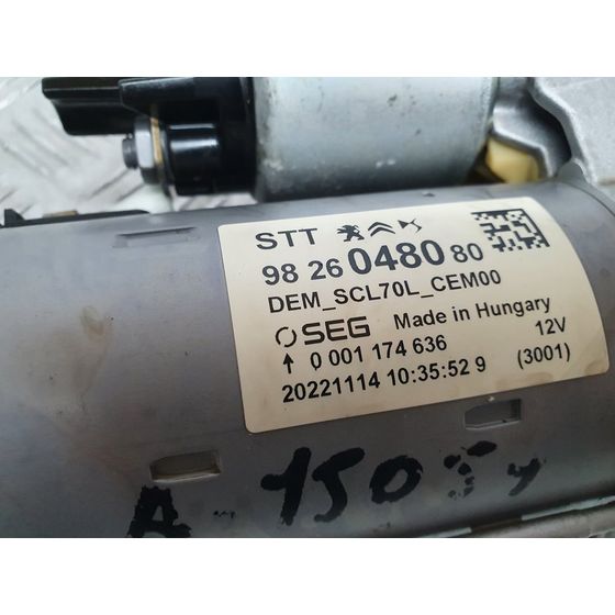 Motor Arranque Para Peugeot Boxer Furgón
