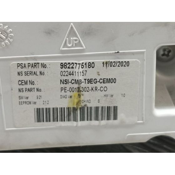 Cuadro Instrumentos Para Peugeot 308