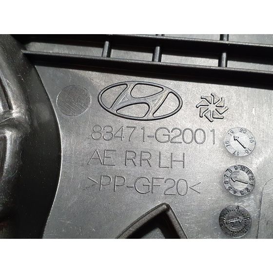 Elevalunas Trasero Izquierdo Para Hyundai Ioniq