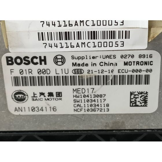 Centralita Motor Uce Para Mg Zs