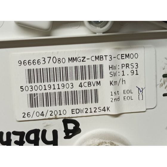 Cuadro Instrumentos Para Peugeot 206+