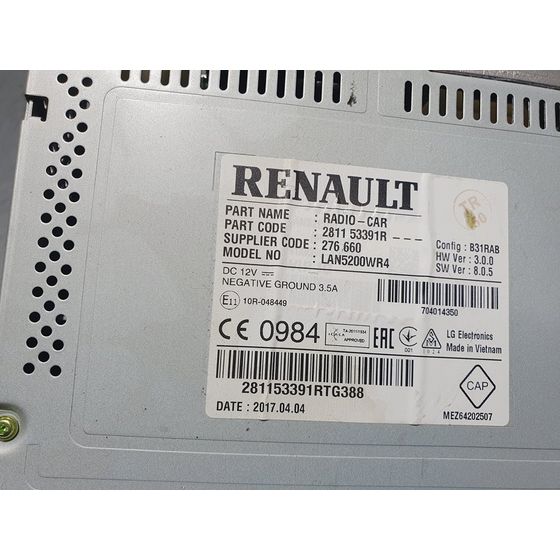 Sistema Navegacion Gps Para Dacia Duster