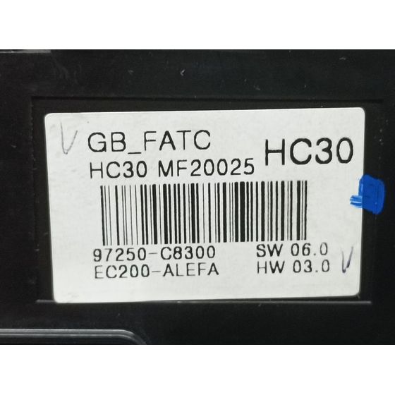 Mando Climatizador Para Hyundai I20