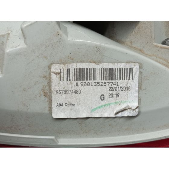 Piloto Trasero Izquierdo Para Peugeot 2008