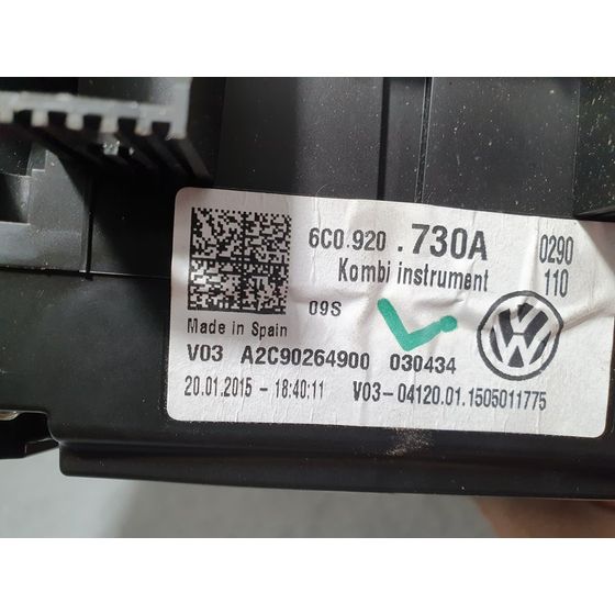 Cuadro Instrumentos para Volkswagen Polo (6C1)