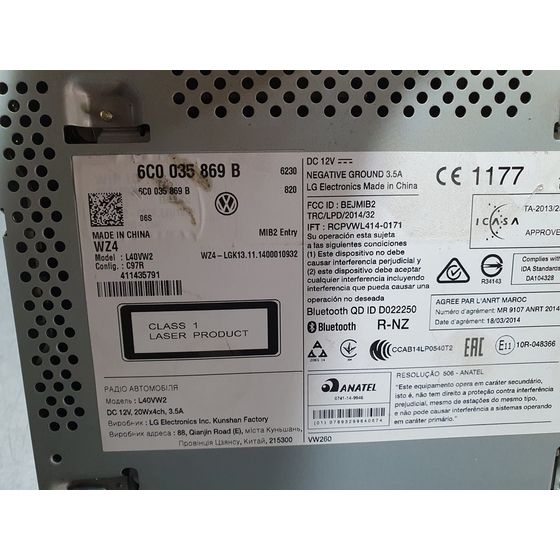 Sistema Navegacion Gps Para Volkswagen Polo