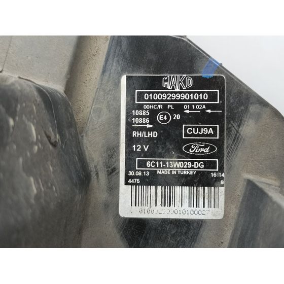 Faro Derecho Para Ford Transit Caja Cerrada '06