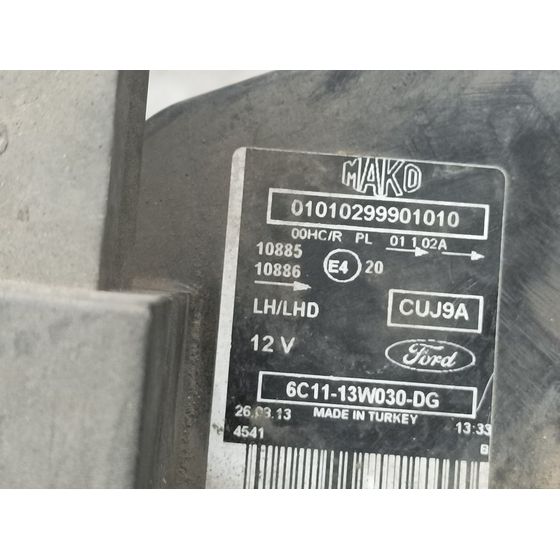 Faro Izquierdo Para Ford Transit Caja Cerrada '06