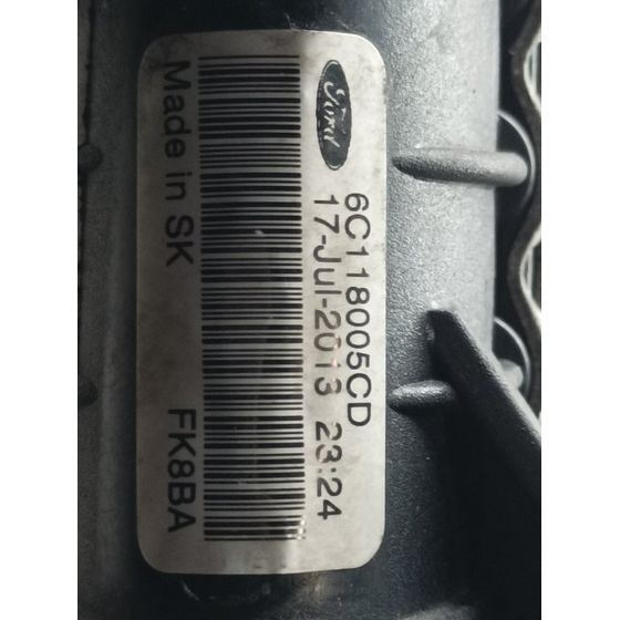 Radiador Agua Para Ford Transit Caja Cerrada '06
