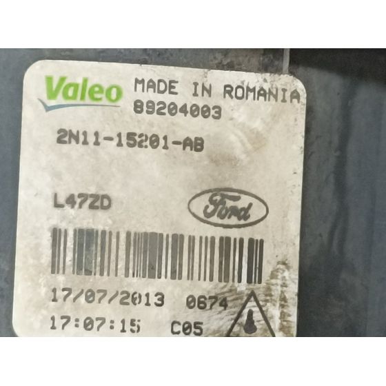 Faro Antiniebla Izquierdo Para Ford Transit Caja Cerrada '06