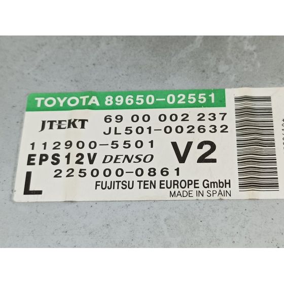Centralita Direccion Para Toyota Auris