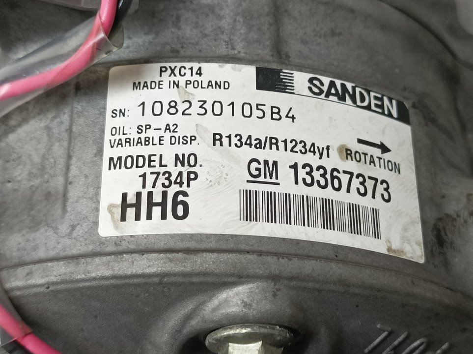 Compresor Aire Acondicionado Para Opel Astra K Lim. 5Türig