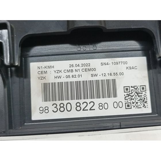 Cuadro Instrumentos Para Citroen Berlingo Furgón