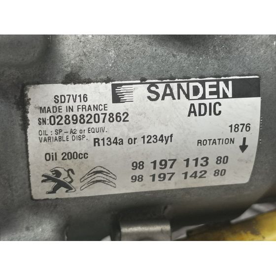 Compresor Aire Acondicionado Para Citroen Jumper Grossraumkasten