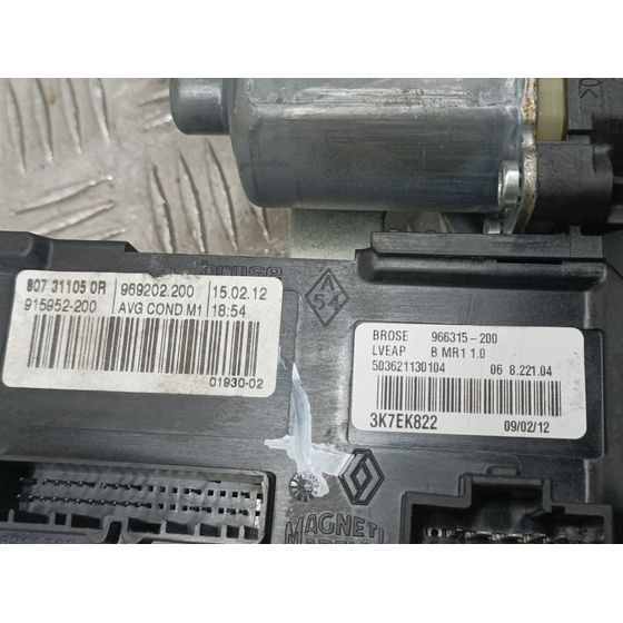 Elevalunas Delantero Izquierdo Para Renault Scenic Iii
