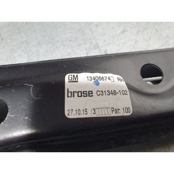 Elevalunas Delantero Derecho Para Opel Astra K Lim. 5Türig