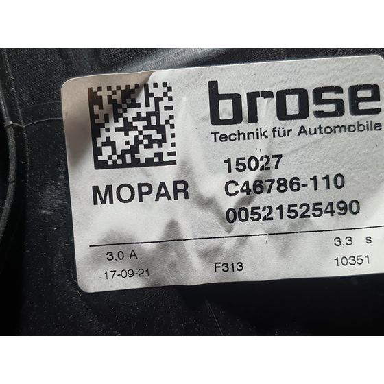 Elevalunas Delantero Derecho Para Jeep Renegade