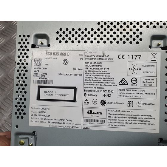 Sistema Navegacion Gps para Volkswagen Polo (6C1)