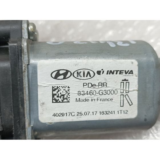 Motor Elevalunas Trasero Derecho Para Hyundai I30