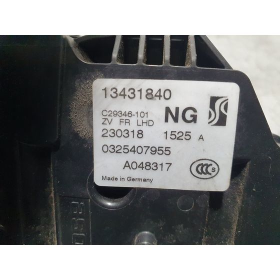 Cerradura Puerta Delantera Derecha para Opel Corsa E