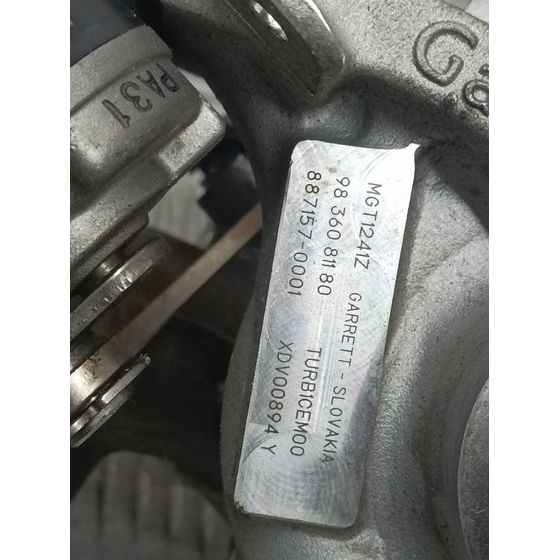 Turbocompresor para Peugeot 208 (P2)