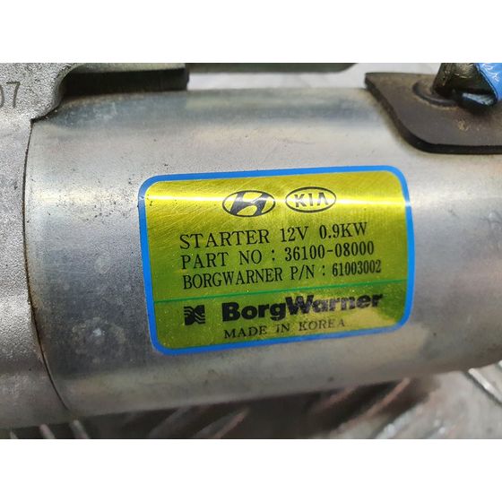 Motor Arranque Para Kia Rio
