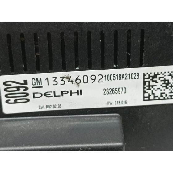 Mando Climatizador Para Opel Astra J Lim.