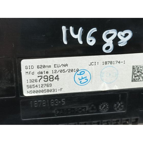 Pantalla Multifuncion Para Opel Astra J Lim.
