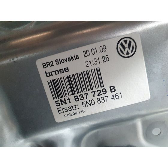 Elevalunas Delantero Izquierdo Para Volkswagen Tiguan
