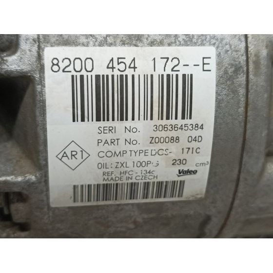Compresor Aire Acondicionado Para Renault Trafic Combi