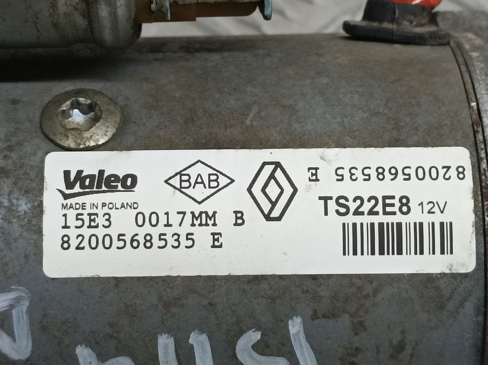 Motor Arranque Para Renault Trafic Combi